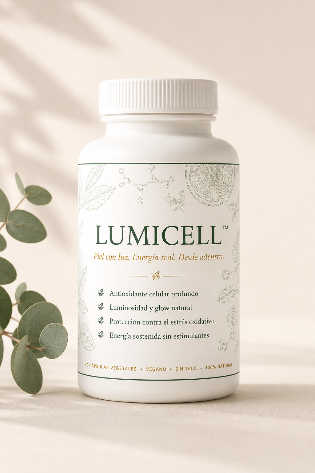 LUMICELL™ — Antioxidante celular, piel con luz y energía real